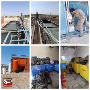 پایش زیست&zwnj;محیطی بیمارستان شهدای نفت سوسنگرد