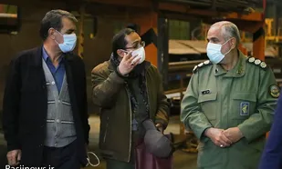 تجلیل از کارگران بسیجی شرکت واگن پارس اراک