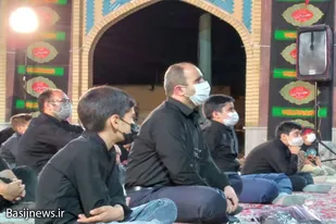 برگزاری مراسم دهه اول محرم در مزار مطهر شهدای صالح آباد