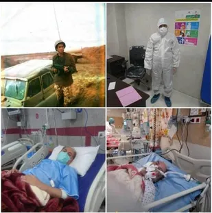شهادت اولین مدافع سلامت دانشگاه علوم پزشکی اهواز