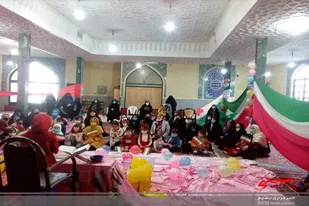جشن میلاد &zwnj;کوثر در پایگاه فاطمه الزهرا (س) رزن