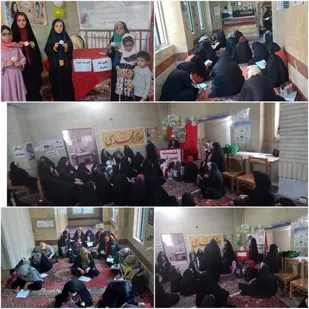 جشن میلاد کریمه اهل بیت ویژه دختران در مسجدجامع امام خمینی(ره) پیشوا