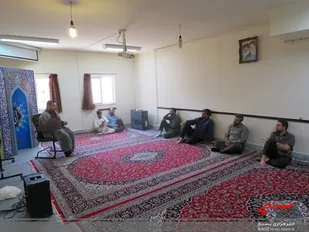 برگزاری مراسم شهادت امام جعفر صادق (ع) در ناحیه بسیج دانشجویی