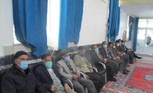 برپایی میز خدمت در پایگاه بسیج شهید باهنر