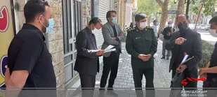 برگزاری هفتمین مانور مشترک نظارت بر اجرای پروتکل های بهداشت