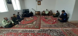 دیدار مسئولان شهر کلاته خیج شاهرود با خانواده شهدا نیروی انتظامی+ تصاویر