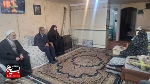 دیدار  استاندار خراسان رضوی با مادر شهید رئیسی همزمان با ولادت حضرت زهرا (س)