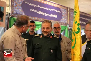 بازدید سردار سلیمانی رئیس سازمان بسیج مستضعفین از نمایشگاه و جشنواره سراسری اسوه