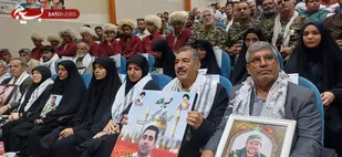 یادواره ۱۷۲ شهید و ۱۲ شهید گمنام رامیان برگزار شد