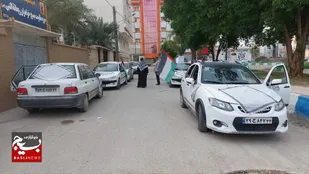 گزارش خبرنگار افتخاری بسیج خرمشهر به زبان انگلیسی و با زیرنویس فارسی