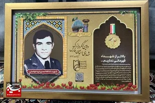 تهیه 15هزار قاب هوشمند شهدا همراه با مدال افتخار و اهداء به خانواده&zwnj;های شهدای فارس