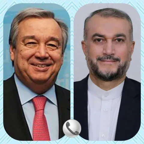 گفت‌وگوی تلفنی امیرعبداللهیان با دبیرکل سازمان ملل/ تقدیر «گوترش» از نقش سازنده ایران در یمن