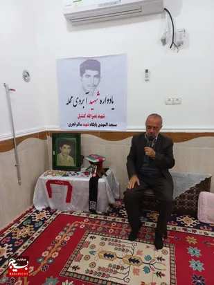 برگزاری مراسم یادواره شهیدآبرو محله درهندیجان