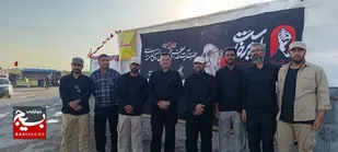 بازدید فرمانده سپاه استان سمنان از موکب باید برخاست سپاه شاهرود +تصاویر و کلیپ