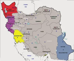 گسل&zwnj;های تجزیه ایران
