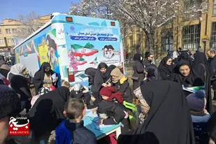 استقبال پرشور مردم همدان از ایستگاه &laquo;یارمهربان&raquo;
