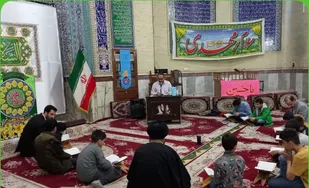 کلاس آموزش قرآن در مسجدجامع امام خمینی(ره) پیشوا