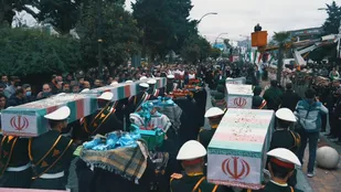 کلیپ | وداع با شهدای گمنام در نوشهر