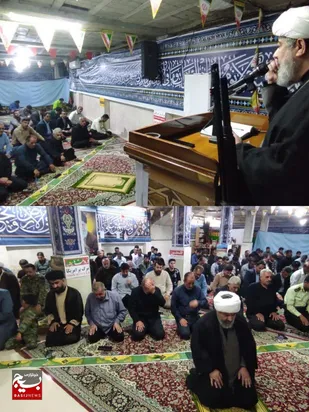 آئین عبادی&zwnj;سیاسی نماز جمعه لالی با یاد شهدای سپاه پاسداران