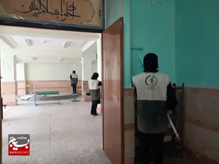 بهسازی و شاداب&zwnj;سازی مدارس پردیسان در قالب طرح شهید عجمیان