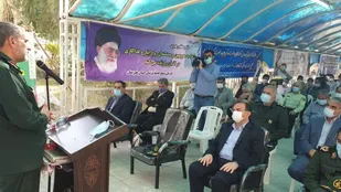 تجلیل از جهادگران بیمارستان شفا در اهواز