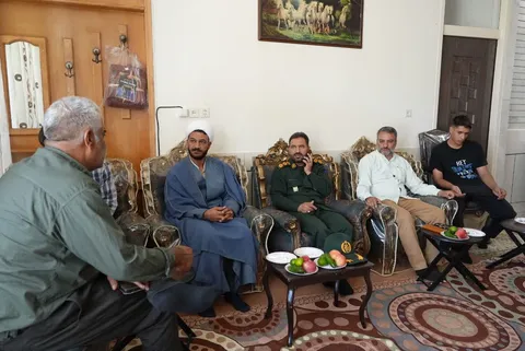 دیدار با جانباز سرافراز جنگ رمضان