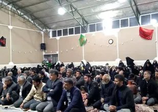 گرامیداشت شهدای جبهه مقاومت در مهریز