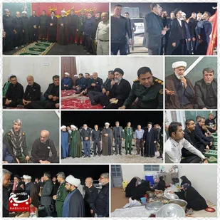 دیدار امام جمعه موقت اهواز باخادمین مواکب شهرستان هندیجان