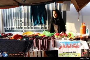 نمایشگاه تولیدات خانگی و صنایع دستی بسیجیان نکا