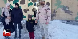 نجات مسافران گرفتارِ در برف و کولاک در سرخس