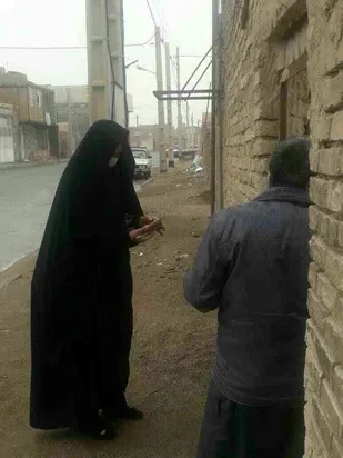 بسیجی درهرشرایطی درمیدان است
