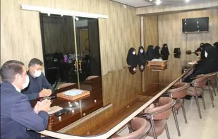دیدار اعضاء شورای بسیج حضرت خدیجه(س) با شهردار جدید شهر جوزدان