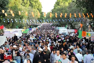 جشن ۱۰ کیلومتری غدیر در دارالمومنین همدان
