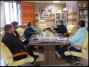 دیدار مدیرکل حفظ آثار دفاع مقدس آذربایجان غربی با مدیرکل تامین اجتماعی نیروهای مسلح استان