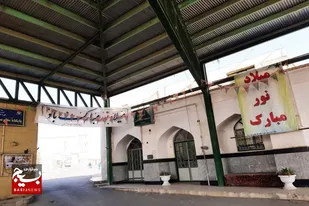 از آذین بندی پایگاه تا گشت محله محور بسیج در پایگاه امام حسین (ع) سرخه