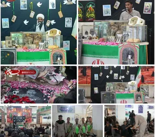 مراسم گرامیداشت شهید مصطفی ارکاک دربیکای رودان برگزارشد