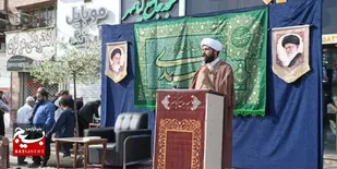 اقامه نماز عید سعید فطر در مسجد جامع کیانمهر+تصاویر