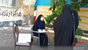 هفت کارت هدیه بین نیازمندان کوی جهانگیری توزیع شد