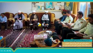 محفل قرآنی"نور علی نور"در بیت شهید "نعمت الله سنگ سفیدی"