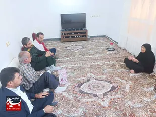 دیدار و ادای احترام به خانواده های معظم شهدای شهر و روستاهای هندیجان بمناسبت عید غدیر
