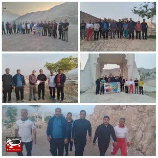 همایش پیاده روی صبحگاهی کارکنان ادارات شهرستان بستک برگزار شد