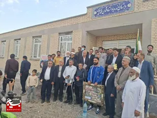 &zwj; &nbsp;افتتاح مدرسه شش&zwnj;کلاسه " مرحوم عثمان محمدپرست" در روستای محسن&zwnj;آباد تایباد