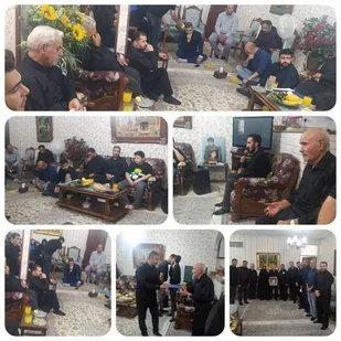دیدار صمیمانه شهردار ناحیه ۲ با خانواده شهید حبیب الله کندوانی