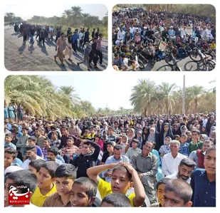 برگزاری همایش بزرگ پیاده روی خانوادگی در بخش رحمت آباد ریگان