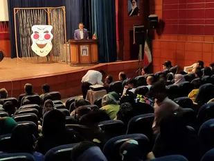 مراسم تکریم ومعارفه مسئول کانون بسیج هنرمندان شهرستان نکا.