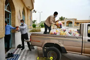 توزیع بسته های حمایتی و کمک معیشتی در آبادان