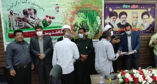 از آزادگان سرافراز شهرستان کهنوج تجلیل شد