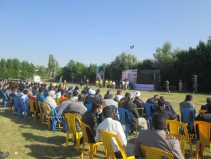 تجمع بزرگ بسیجیان درشوشتر