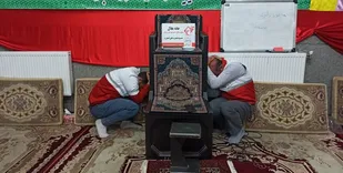 مانور پناهگیری در زلزله ویژه خانه های هلال زنجان برگزار شد