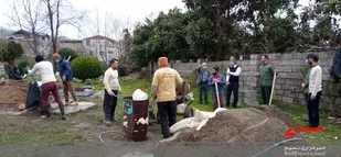 برگزاری اردوی جهادی در رامسر + تصاویر